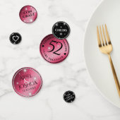 Elegant 52nd Star Ruby Wedding Jubileum Confetti (Groep)