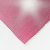 Elegant 52nd Star Ruby Wedding Jubileum Fleece Deken (Hoek)