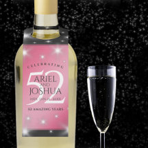 Elegant 52nd Star Ruby Wedding Jubileum