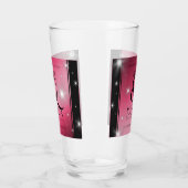 Elegant 52nd Star Ruby Wedding Jubileum Glas (Links)