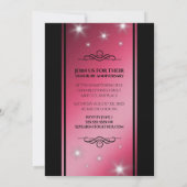 Elegant 52nd Star Ruby Wedding Jubileum Kaart (Achterkant)