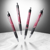 Elegant 52nd Star Ruby Wedding Jubileum Pen