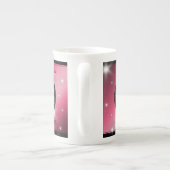 Elegant 52nd Star Ruby Wedding Jubileum Porselein Kop (Achterkant)