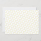 Elegant 55e verjaardag Wijn Gold White Bokeh Kaart (Achterkant)