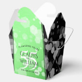 Elegant 55th Emerald Wedding Jubileum Bedankdoosjes (Geopend)