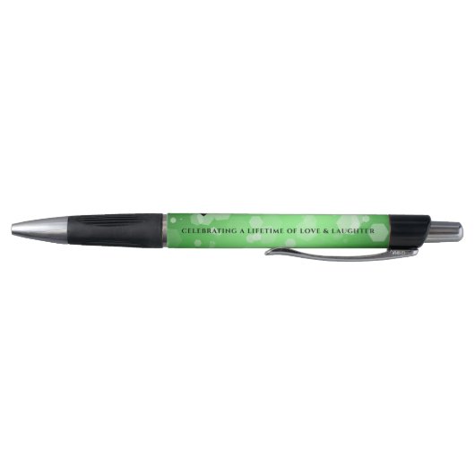 Elegant 55th Emerald Wedding Jubileum Pen (Bodem)