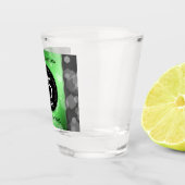 Elegant 55th Emerald Wedding Jubileum Shot Glas (Rechts)
