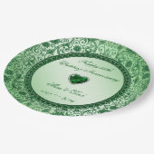 Elegant 55th Wedding Jubileum Paper Bord (Gekanteld)