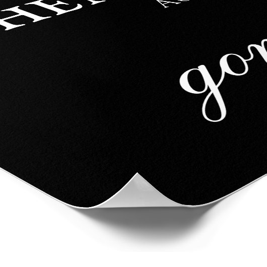 Elegant 5 Foto in Loving Memory Poster (Hoek)