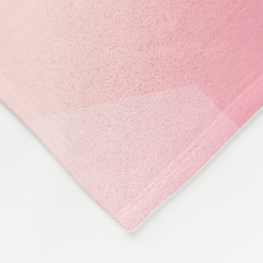 Elegant 5e Roos Quartz Wedding Jubileum Fleece Deken (Hoek)