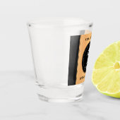 Elegant 5th Wood Wedding Jubileum Celebration Shot Glas (Links)