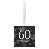 Elegant 60e 75e Diamond Bruiloft Jubileum Decoratie (Rechts)