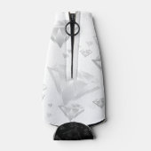 Elegant 60e 75e Diamond Bruiloft Jubileum Flesjeskoeler (Achterkant)