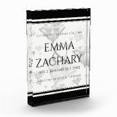 Elegant 60e 75e Diamond Bruiloft Jubileum Fotoblokken (Links)