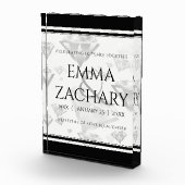 Elegant 60e 75e Diamond Bruiloft Jubileum Fotoblokken (Rechts)