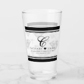 Elegant 60e 75e Diamond Bruiloft Jubileum Glas (Achterkant)