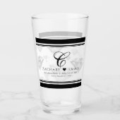 Elegant 60e 75e Diamond Bruiloft Jubileum Glas (Voorkant)