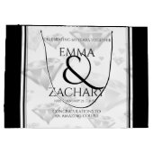 Elegant 60e 75e Diamond Bruiloft Jubileum Groot Cadeauzakje (Achterkant)