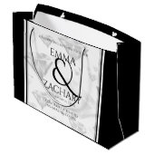 Elegant 60e 75e Diamond Bruiloft Jubileum Groot Cadeauzakje (Achterkant Gekanteld)