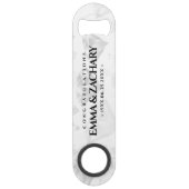 Elegant 60e 75e Diamond Bruiloft Jubileum Speed Flessenopener (Voorkant)