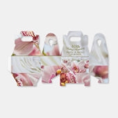 Elegant 60e bruiloft Jubileum Bedankdoosjes (Uitgevouwen)