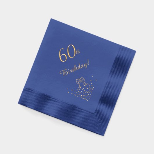 Elegant 60e Jubileum Folie Servetten (Links)