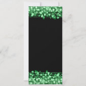 Elegant 60e verjaardagsfeest programma Groen (Achterkant)