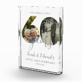 Elegant 60ste bruiloft Jubileum 2 Fotoblokken (Rechts)
