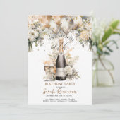 Elegant 60ste Verrassingsverjaardagsfeestje Kaart (Staand voorkant)