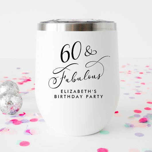 Elegant 60th Birthday Party