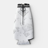 Elegant 60th Diamond Wedding Jubileum Flesjeskoeler (Achterkant)