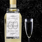 Elegant 60th Diamond Wedding Jubileum Flessenhanger