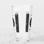 Elegant 60th Diamond Wedding Jubileum Glas (Rechts)