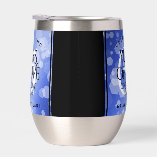 Elegant 65th Blue Sapphire Wedding Jubileum (Rechts)