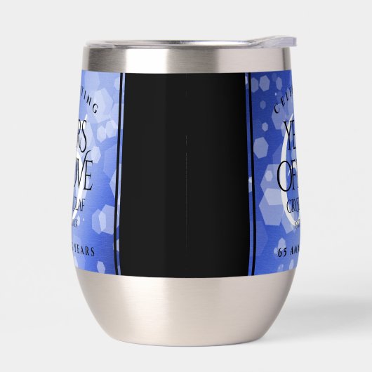 Elegant 65th Blue Sapphire Wedding Jubileum (Links)