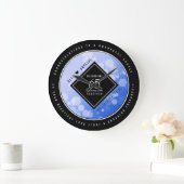 Elegant 65th Blue Sapphire Wedding Jubileum Grote Klok (Huis)