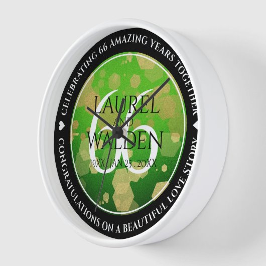 Elegant 66th Titanite Wedding Jubileum (Hoek)