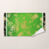 Elegant 66th Titanite Wedding Jubileum Bad Handdoek (Handdoek)