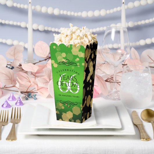 Elegant 66th Titanite Wedding Jubileum Bedankdoosjes (Huwelijk)