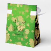 Elegant 66th Titanite Wedding Jubileum Bedankdoosjes (Achterkant)