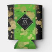 Elegant 66th Titanite Wedding Jubileum Blikjeskoeler (Achterkant)