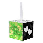 Elegant 66th Titanite Wedding Jubileum Decoratie (Achter hoekig)