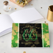 Elegant 66th Titanite Wedding Jubileum Gastenboek