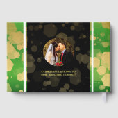 Elegant 66th Titanite Wedding Jubileum Gastenboek (Achterkant)