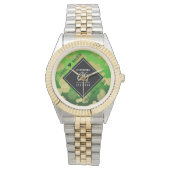 Elegant 66th Titanite Wedding Jubileum Horloge (Voorkant)