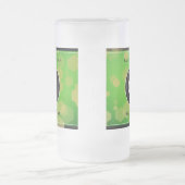 Elegant 66th Titanite Wedding Jubileum Matglas Bierpul (Center)