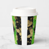 Elegant 66th Titanite Wedding Jubileum Papieren Bekers (Links)