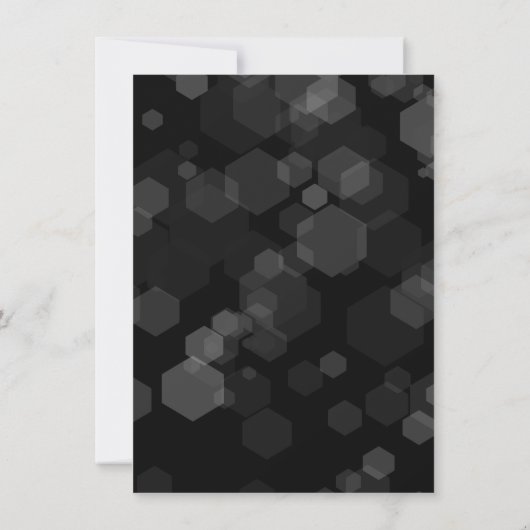 Elegant 66th Titanite Wedding Jubileum Save The Date (Achterkant)