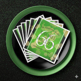 Elegant 66th Titanite Wedding Jubileum Servet