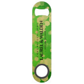 Elegant 66th Titanite Wedding Jubileum Speed Flessenopener (Voorkant)